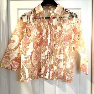 Coldwater Creek button down XL NWOT